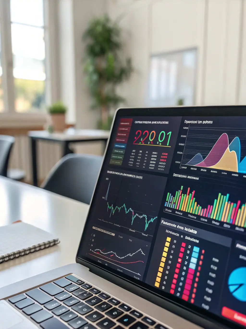 A visual representation of data analysis and insights, showcasing how data-driven decisions can improve business outcomes.